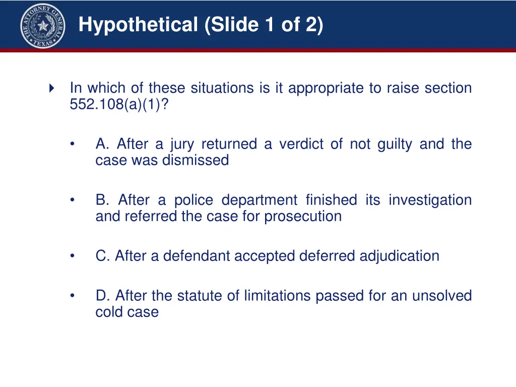 hypothetical slide 1 of 2