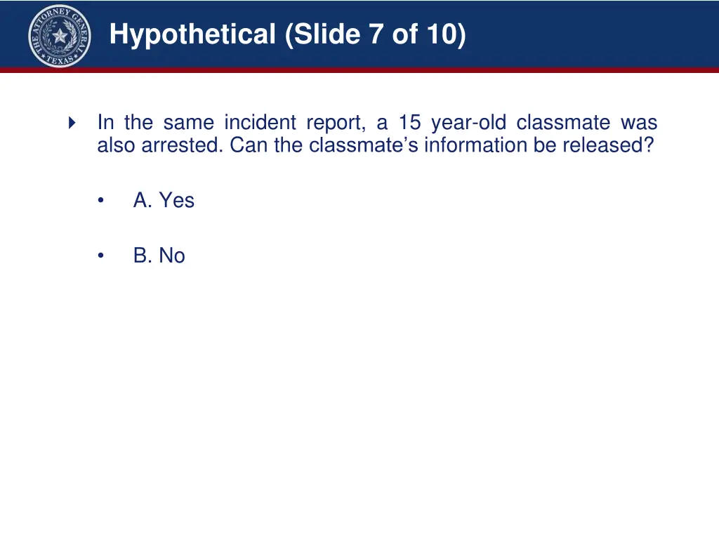 hypothetical slide 7 of 10