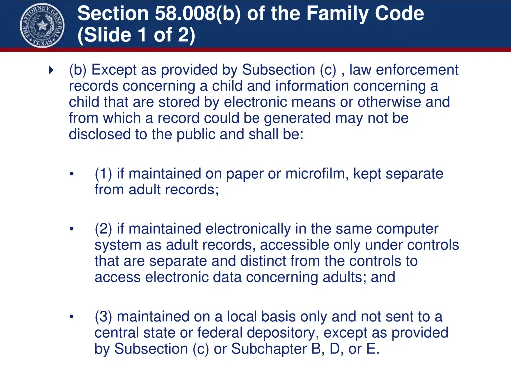 section 58 008 b of the family code slide 1 of 2