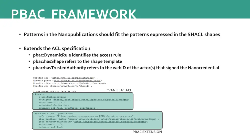 pbac framework