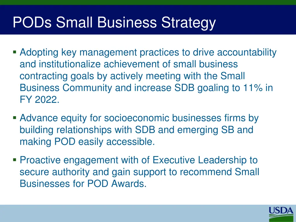 pods small business strategy