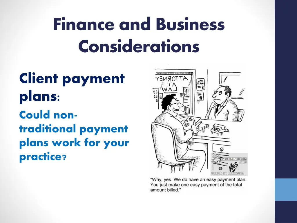 finance and business considerations 2