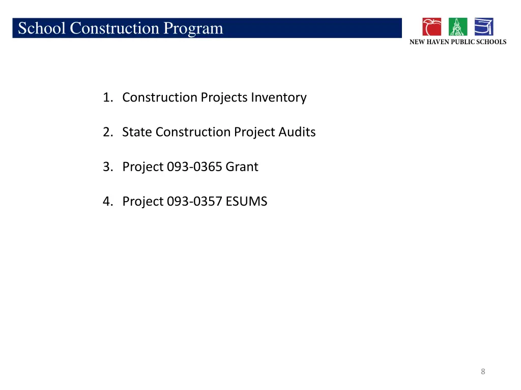 school construction program