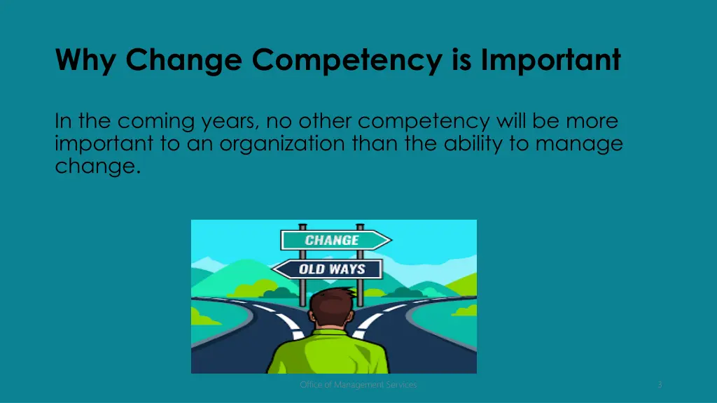 why change competency is important