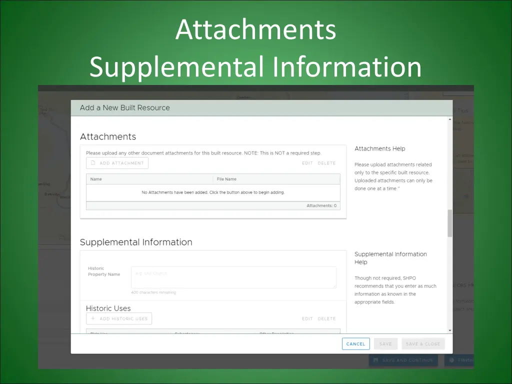 attachments