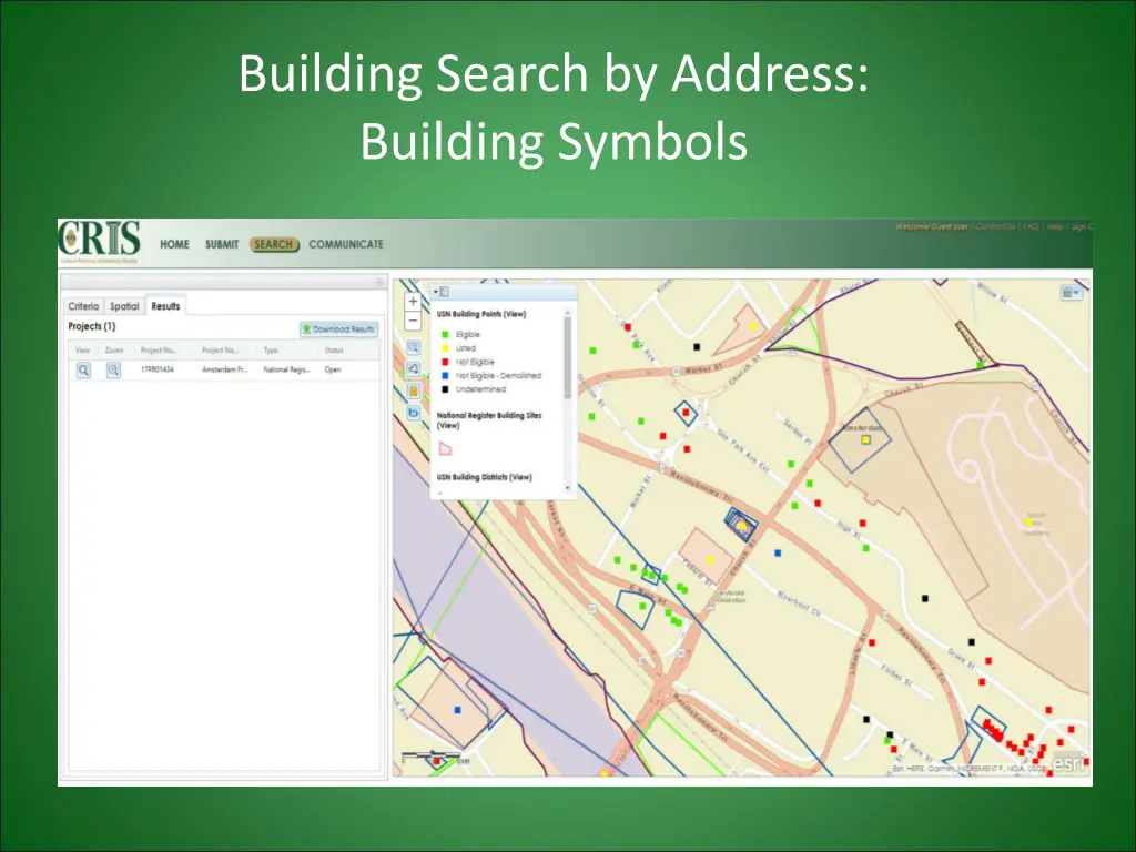 building search by address building symbols