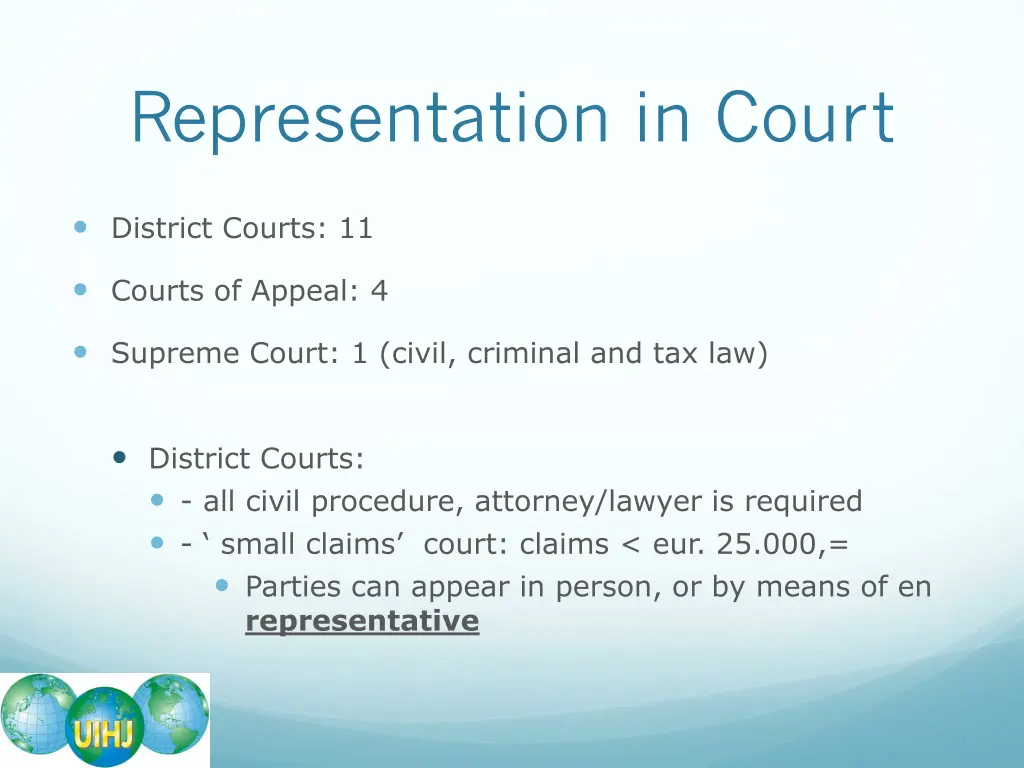 representation in court 4