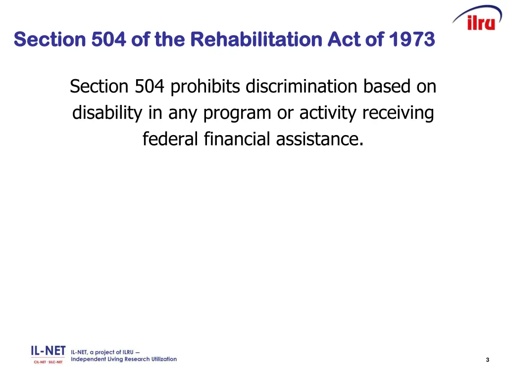 section 504 of the rehabilitation act of 1973