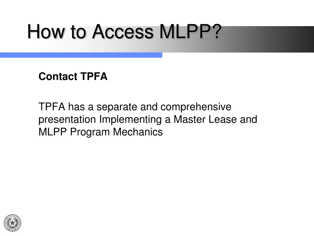 how to access mlpp