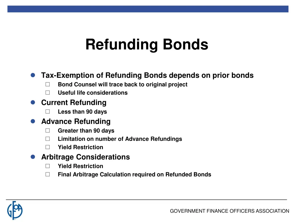 refunding bonds