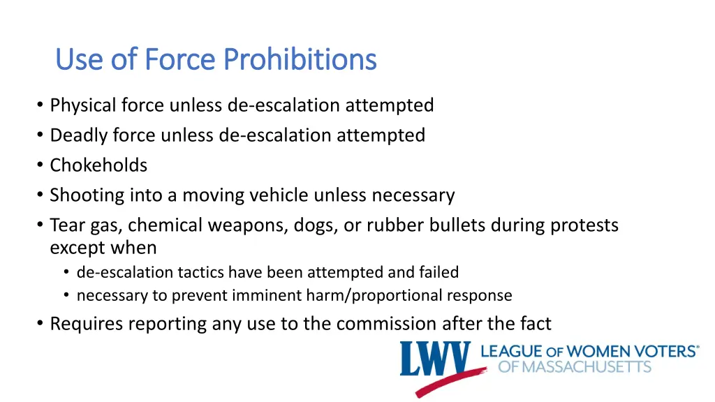 use of force prohibitions use of force