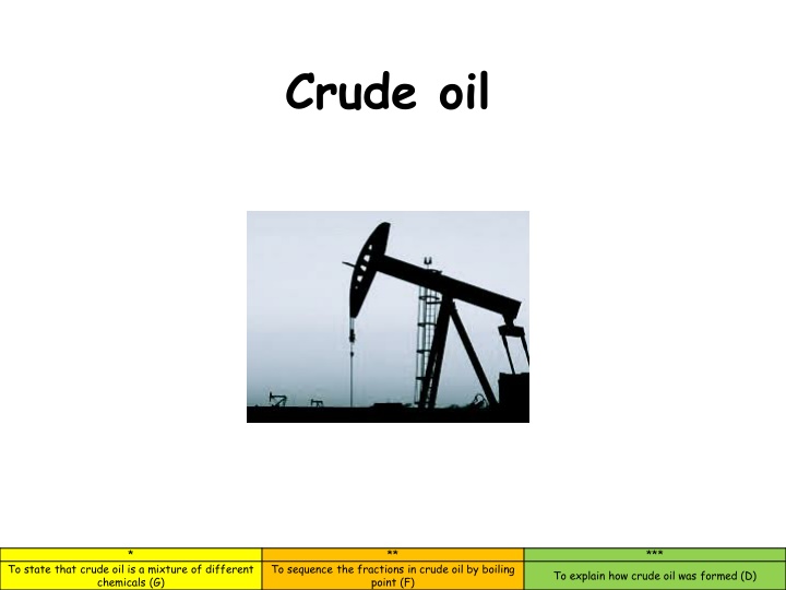 crude oil