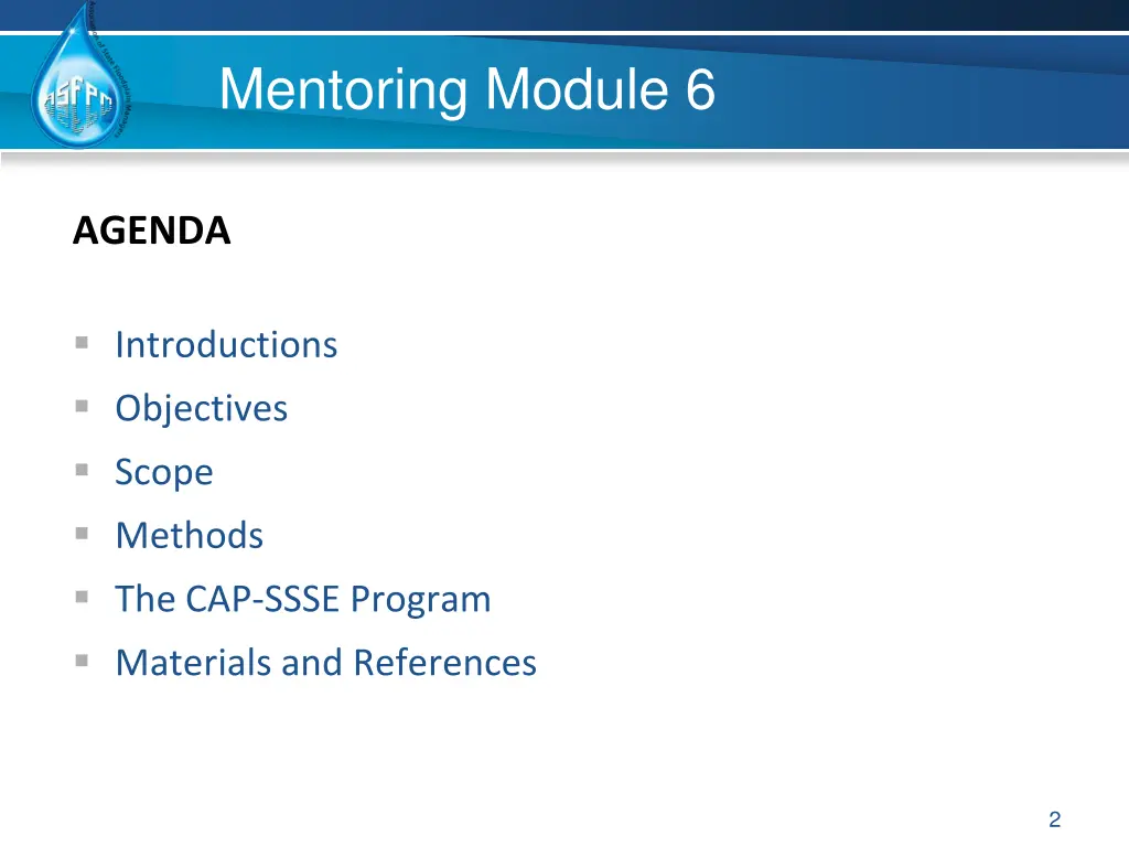 mentoring module 6