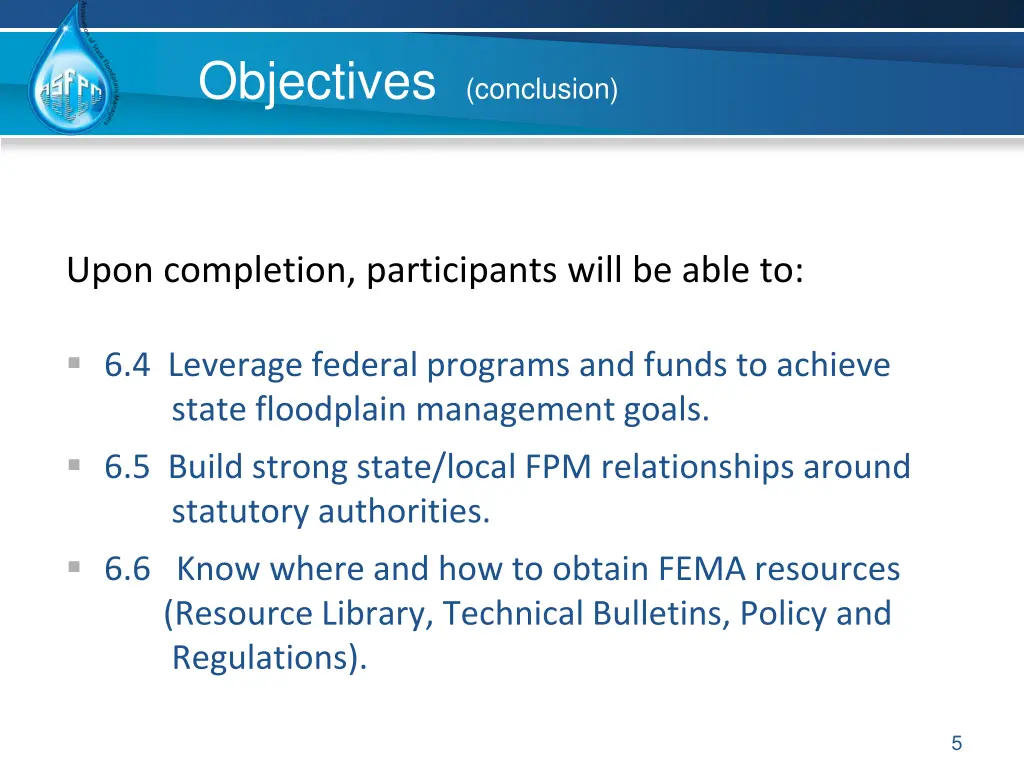 objectives conclusion