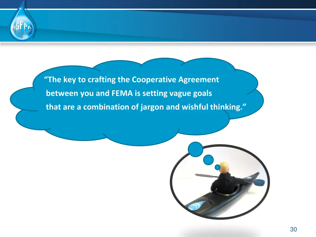 the key to crafting the cooperative agreement