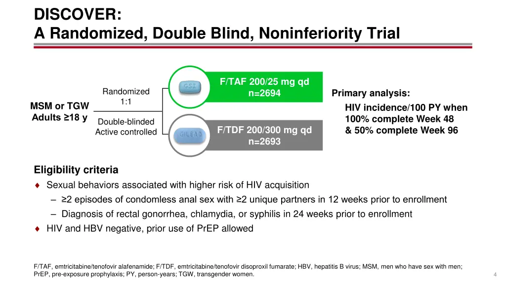 discover a randomized double blind noninferiority