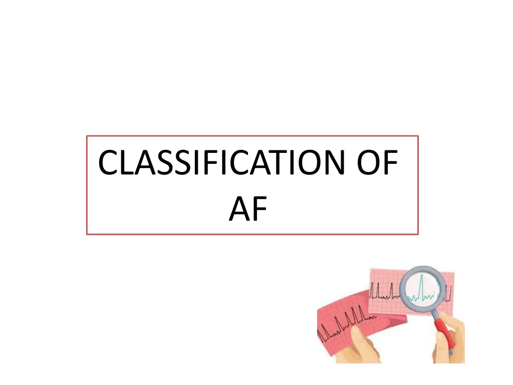 classification of af