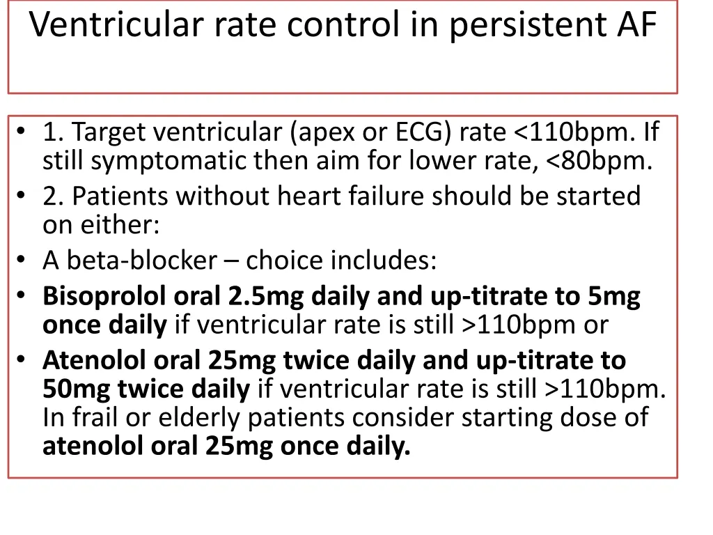 ventricular rate control in persistent af