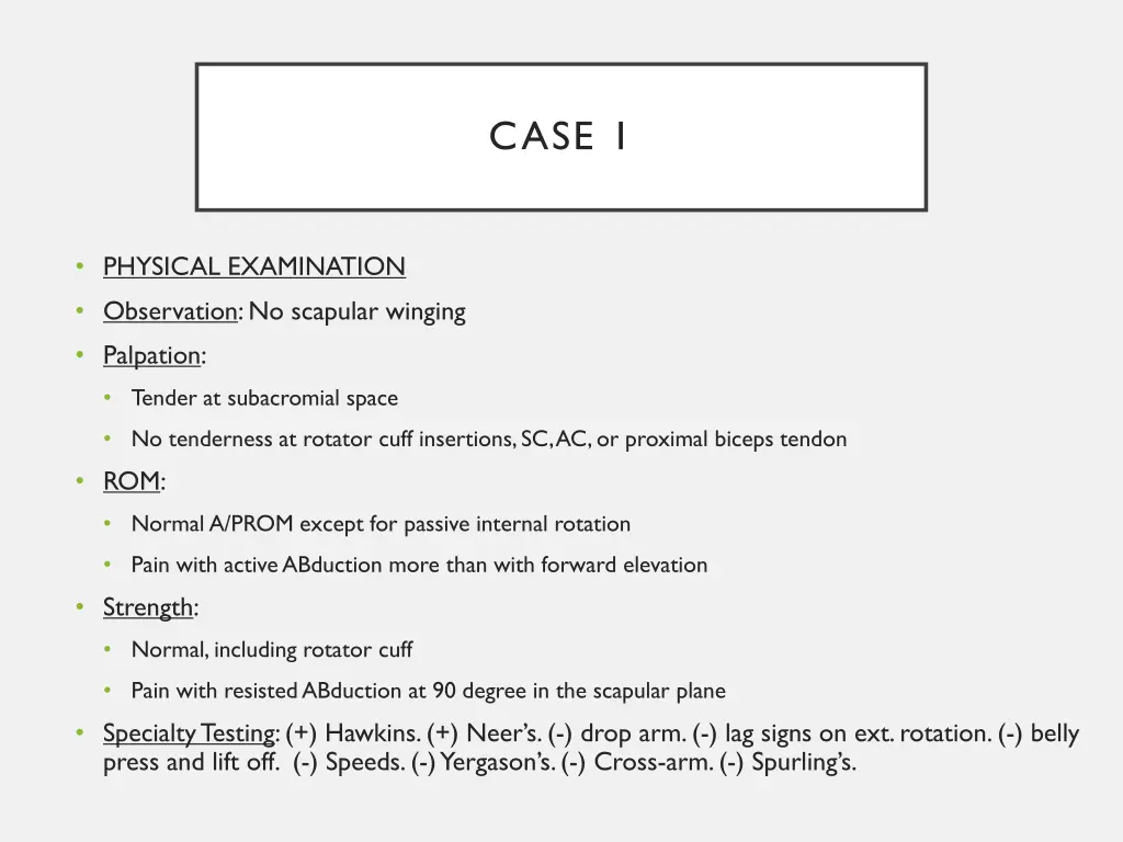 case 1 1