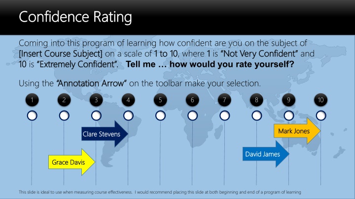 confidence rating confidence rating