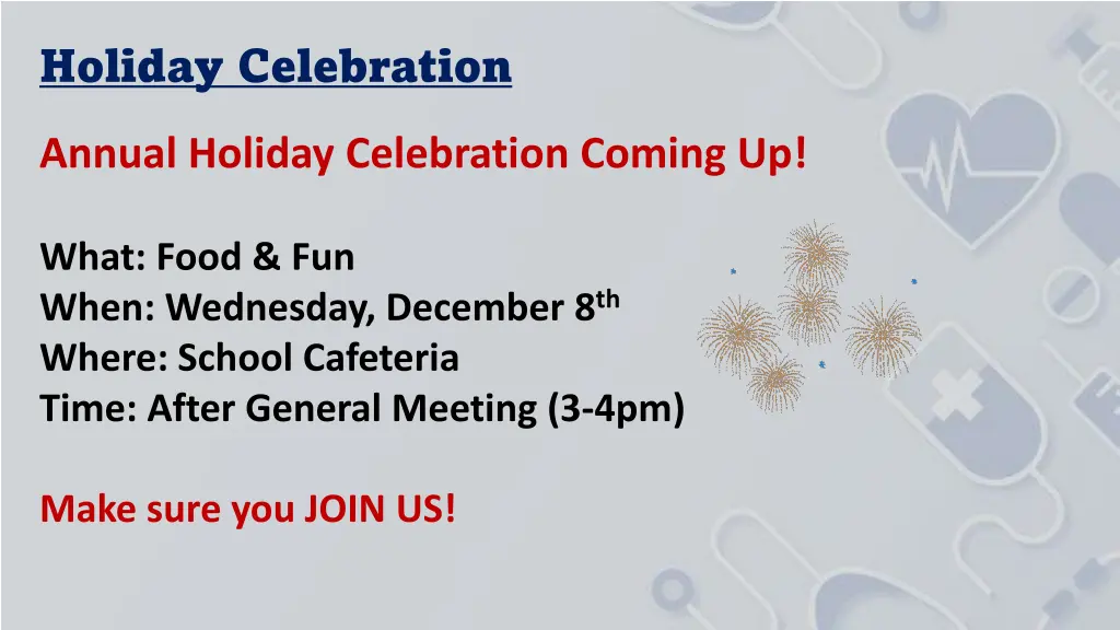 holiday celebration