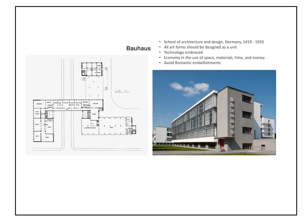 school of architecture and design germany 1919