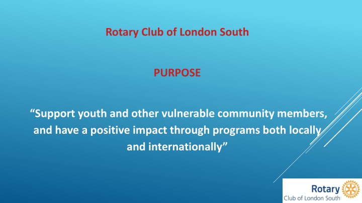 rotary club of london south