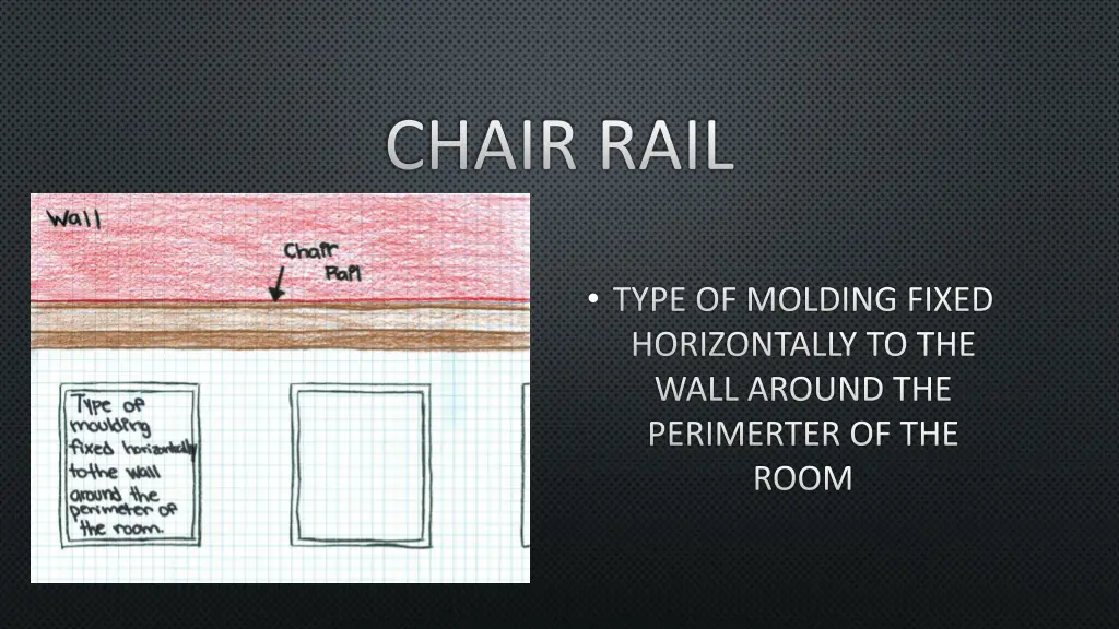 chair rail