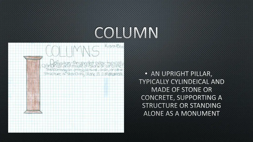 column