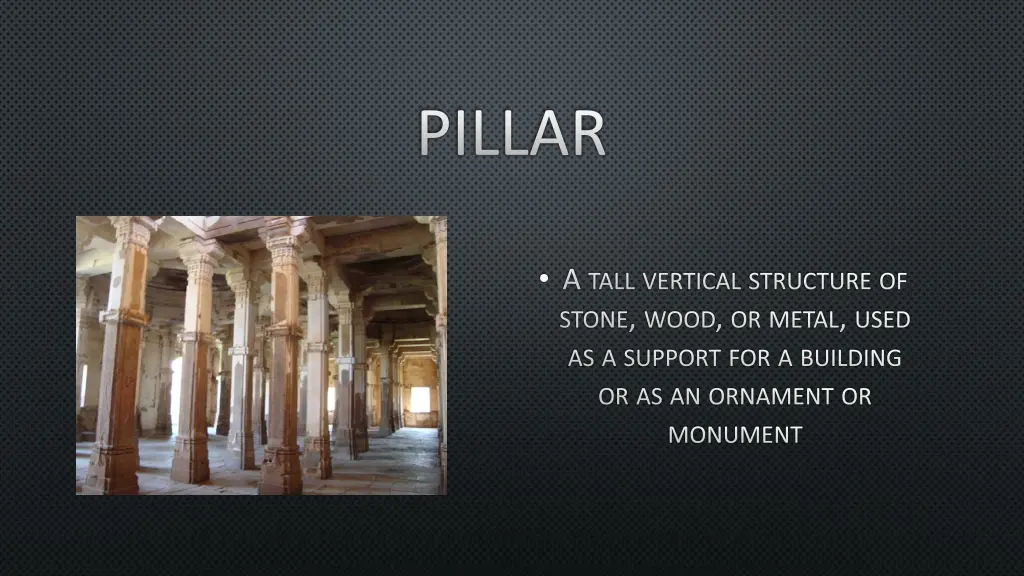 pillar