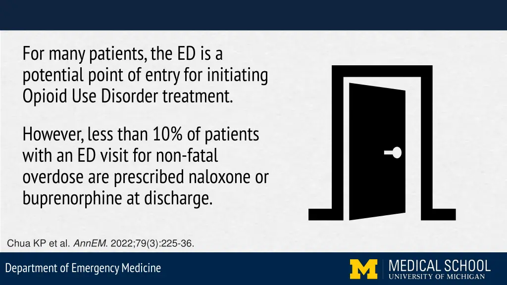 for many patients the ed is a potential point