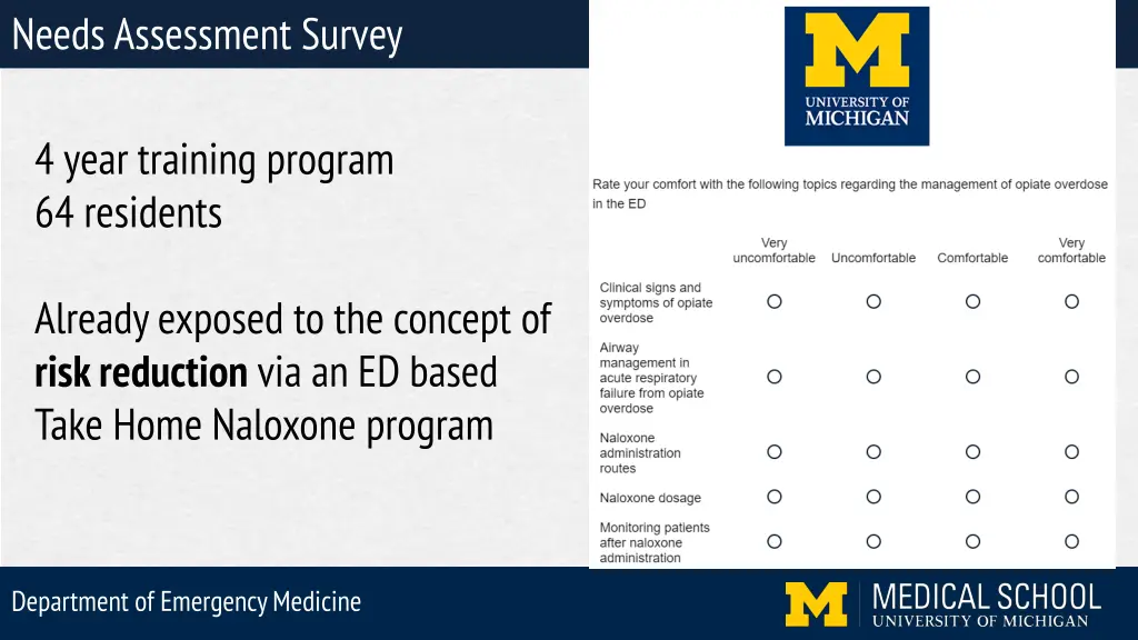 needs assessment survey