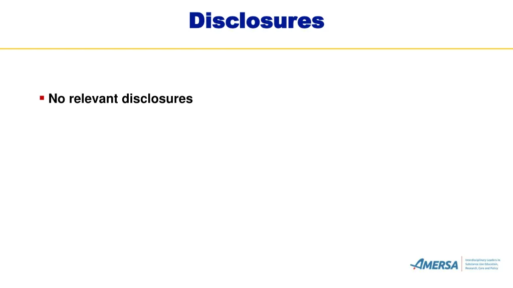 disclosures disclosures