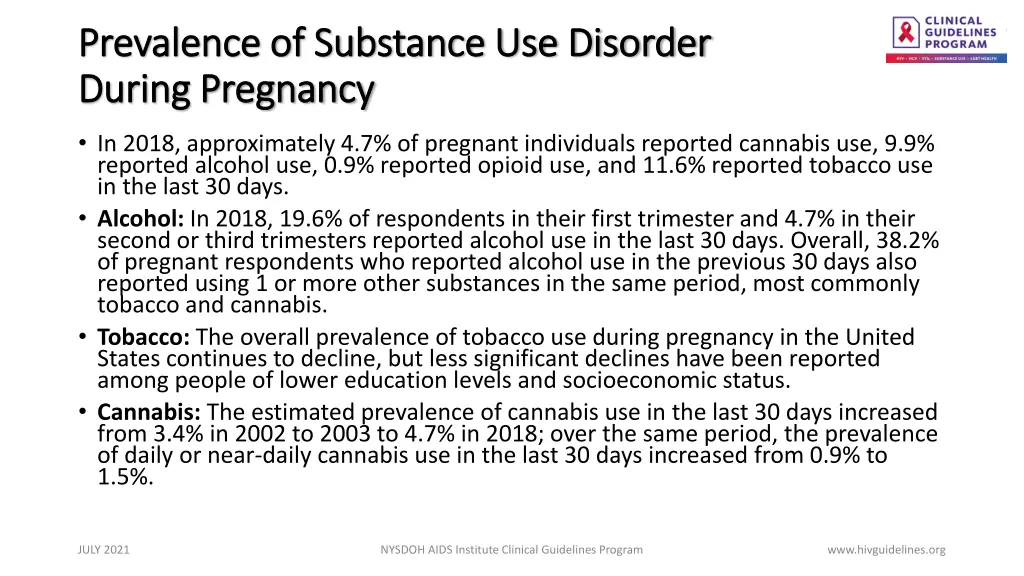 prevalence of substance use disorder prevalence