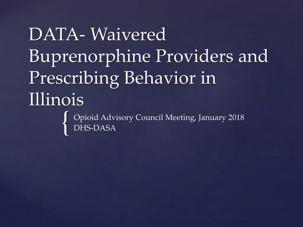 data waivered buprenorphine providers