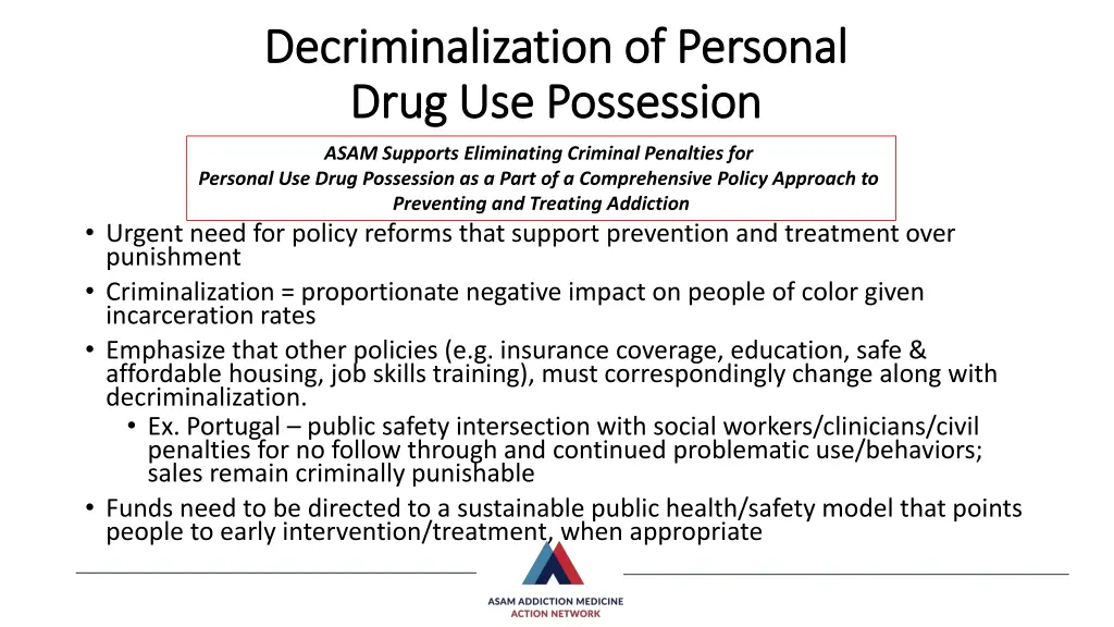 decriminalization of personal decriminalization