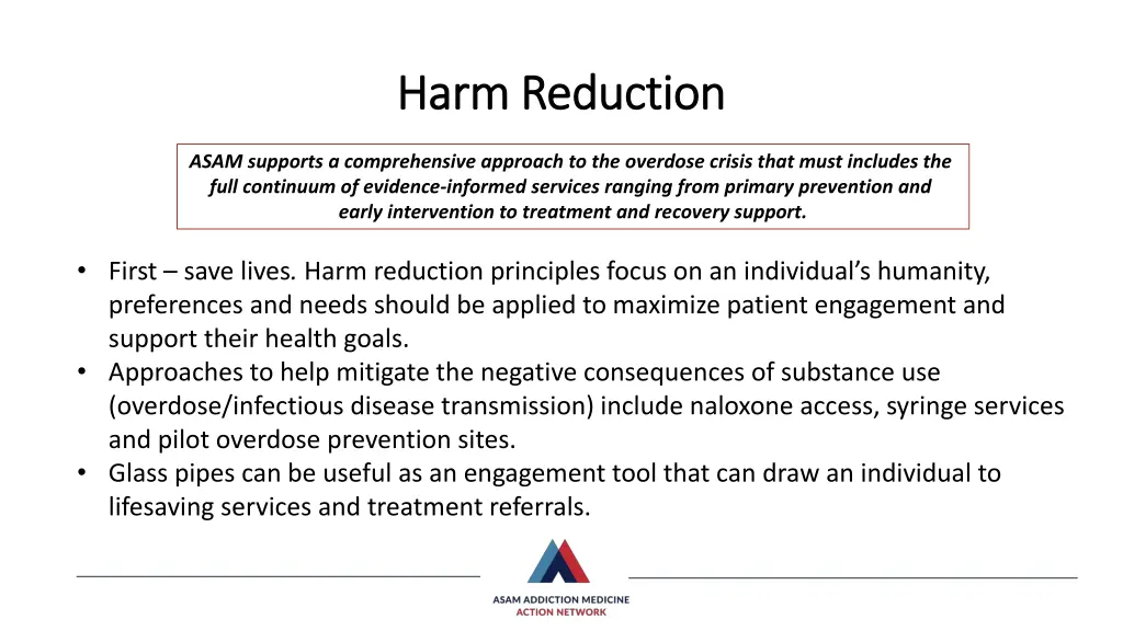 harm reduction harm reduction