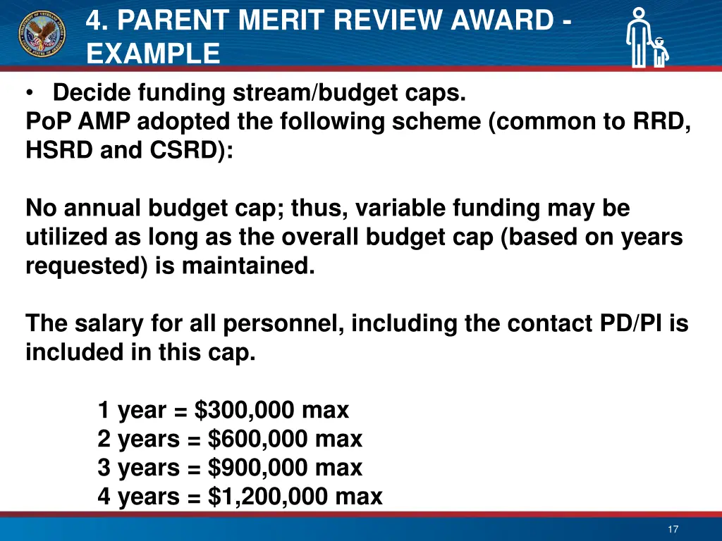 4 parent merit review award example decide