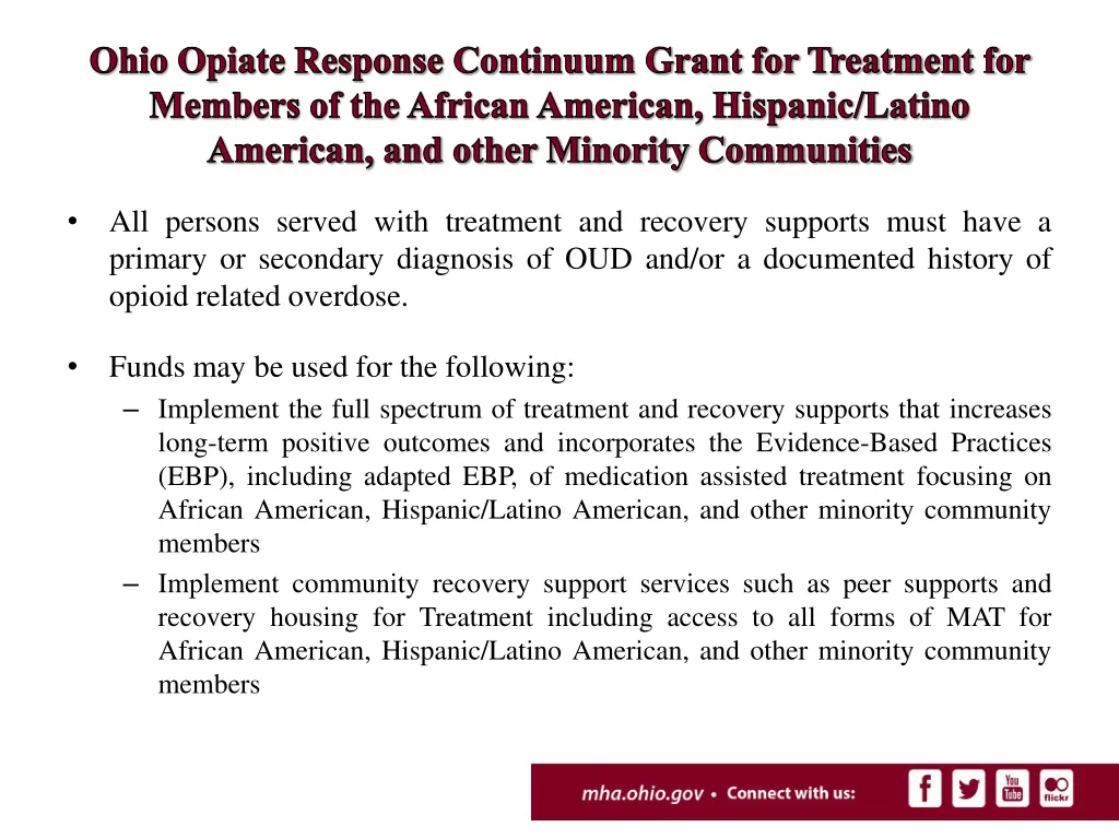 ohio opiate response continuum grant 1