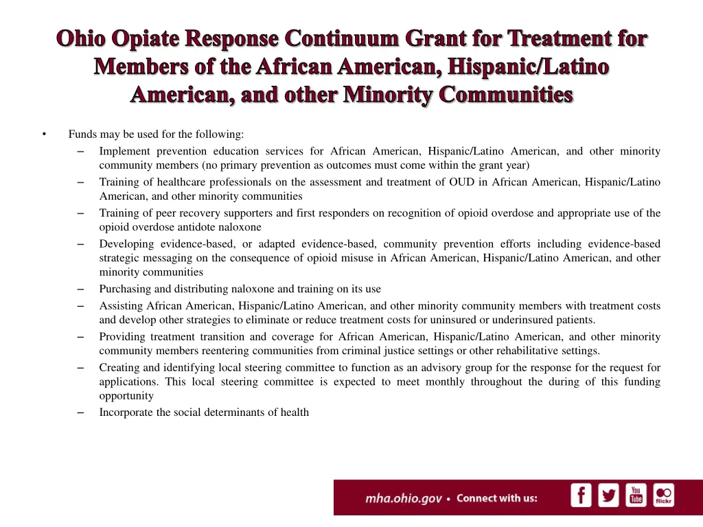 ohio opiate response continuum grant 2