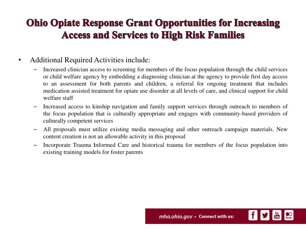 ohio opiate response grant opportunities 2