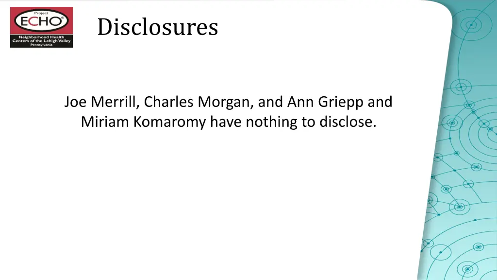 disclosures