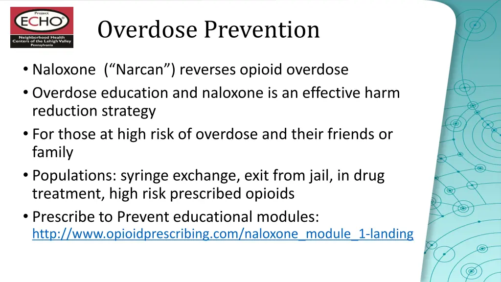 overdose prevention