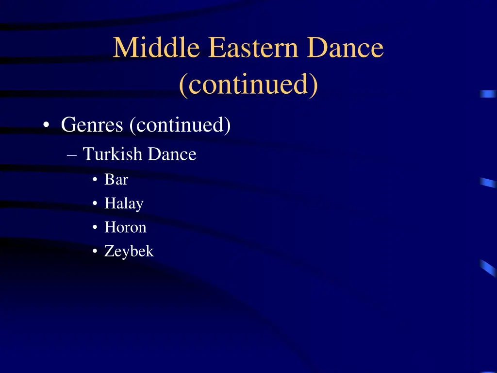 middle eastern dance continued 2