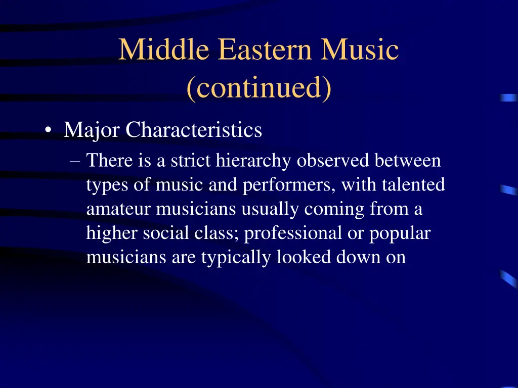 middle eastern music continued 2