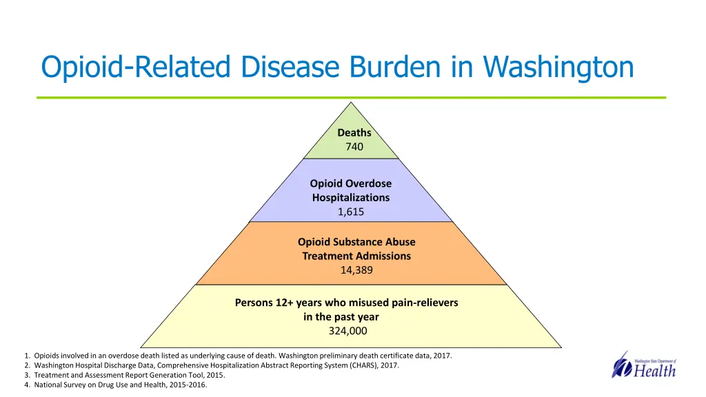 opioid related disease burden in washington