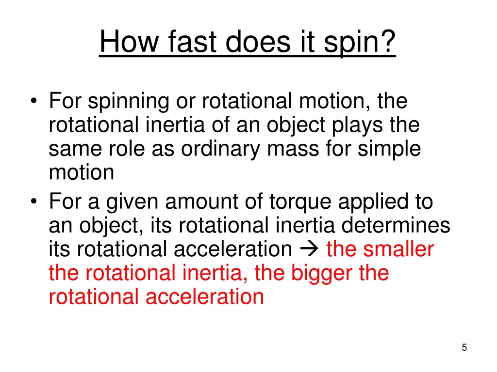 how fast does it spin