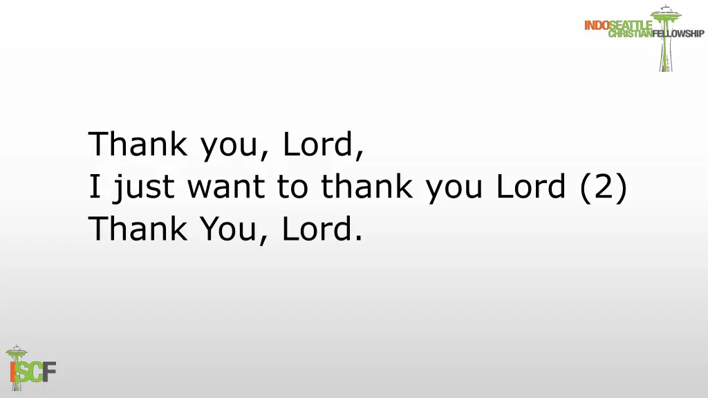 thank you lord i just want to thank you lord