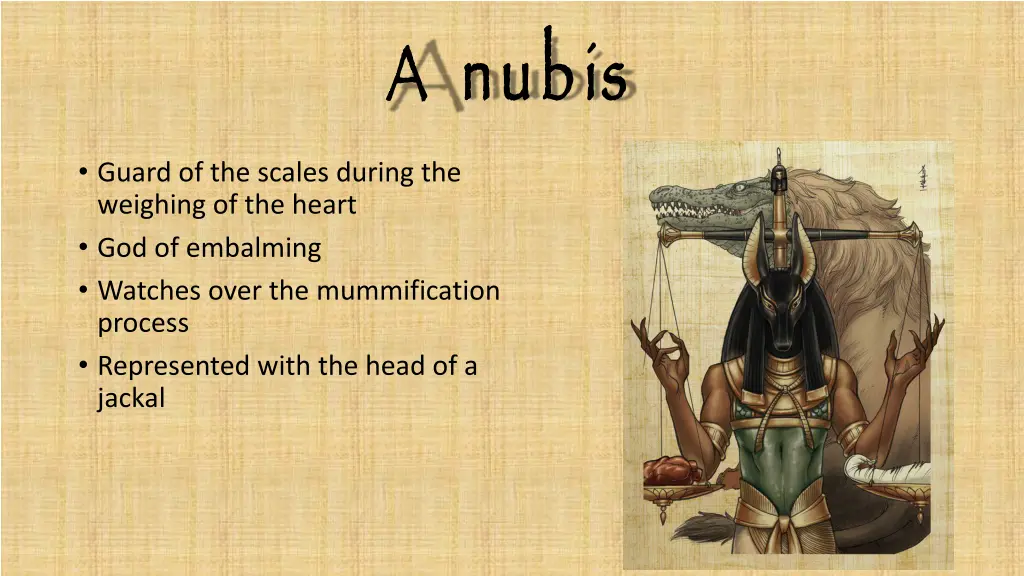 a nubis