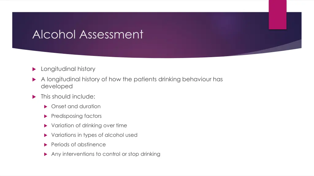 alcohol assessment 1